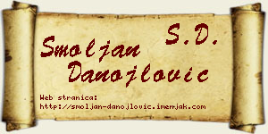 Smoljan Danojlović vizit kartica